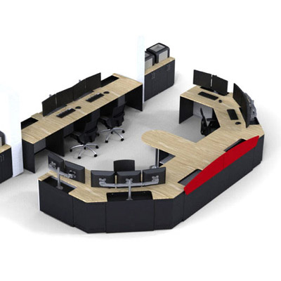 法院指揮中心操作臺定制